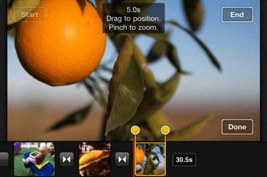 iMovie editing 5