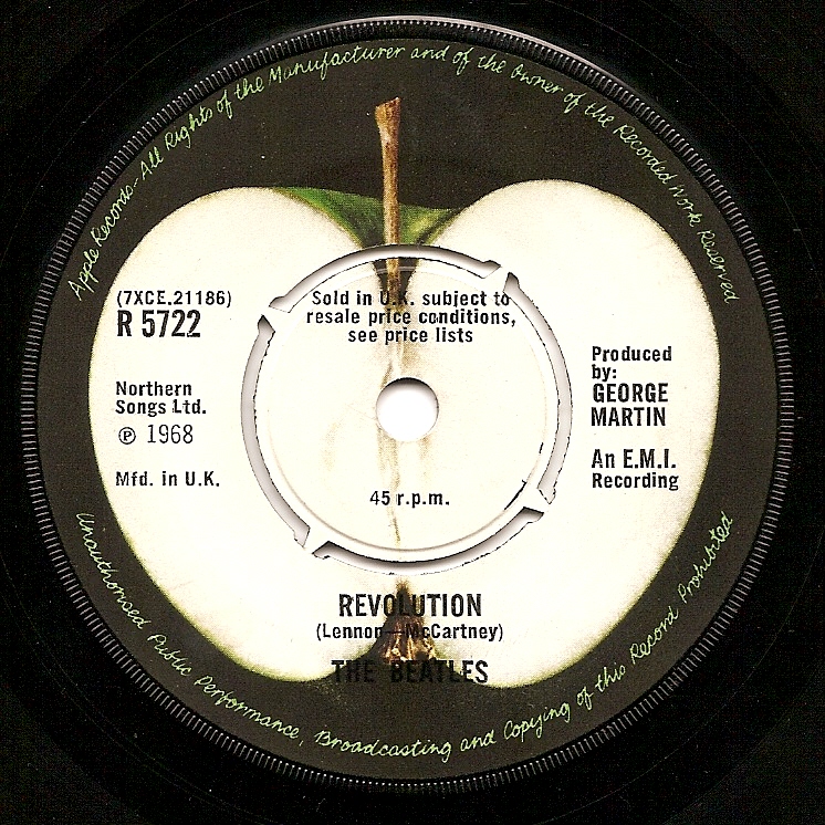 The Beatles Revolution 1968 Beatles revolution, Apple records, The