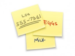 Link to: Create quick Sticky notes