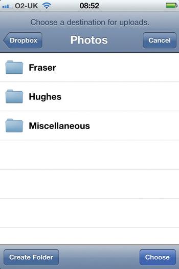 DropBox-app-folders-screenshot-iphone